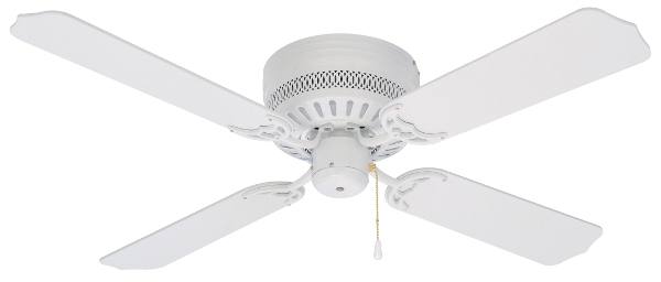 white ceiling fan